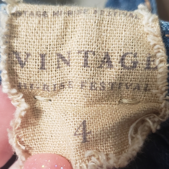 NWT AEO Sz 4 Vintage Hi-Rise Festival Shorts - Picture 13 of 15